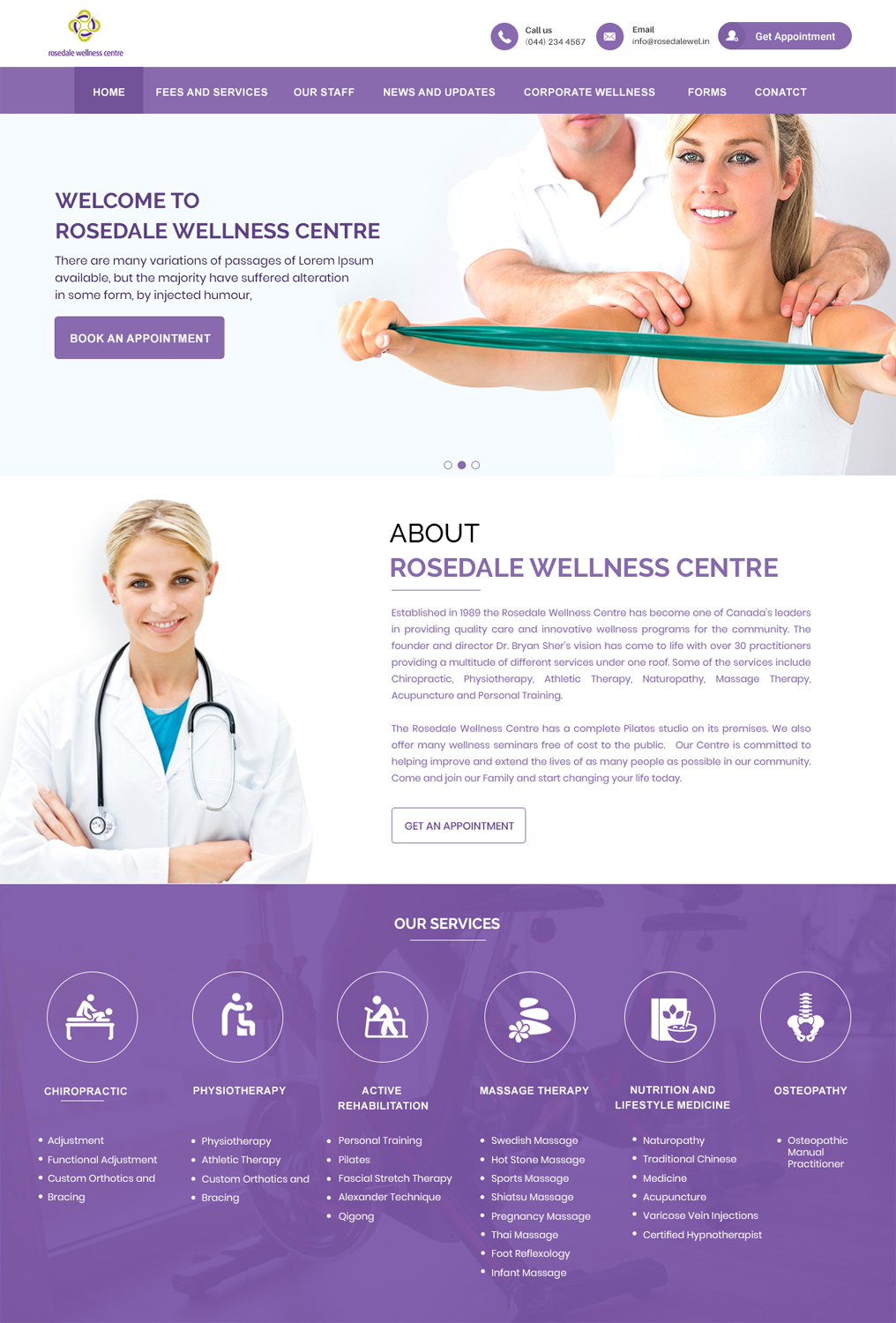 Web Design by Lourde Xavier for this project | Design #17024855