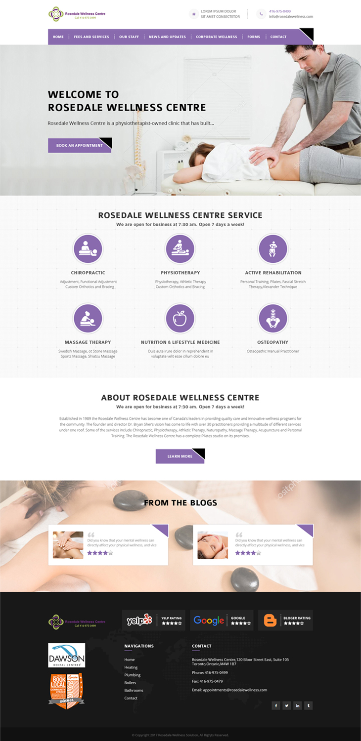 Web Design by PiXthemes for this project | Design #17061835