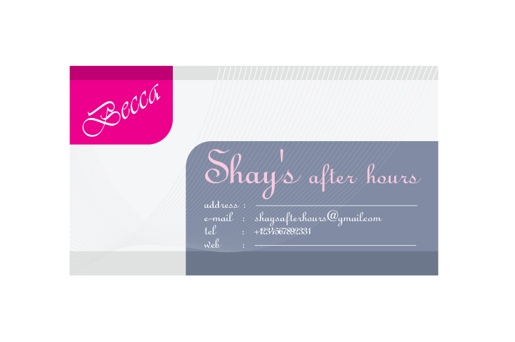 Business Card Design by susi007 for this project | Design #618294
