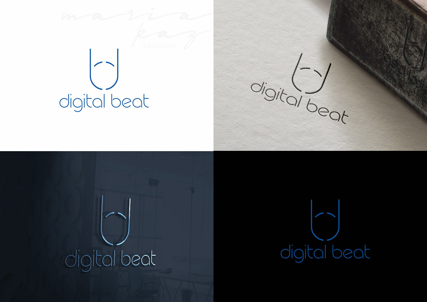Logo Design by maria-kaz for Digital Beat Sweden AB | Design #17124714