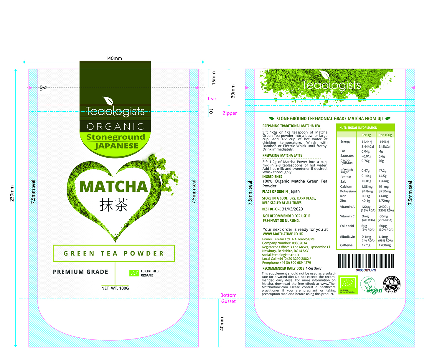 Verpackungs-Design von SAI DESIGNS für Teaologists | Design #17177402