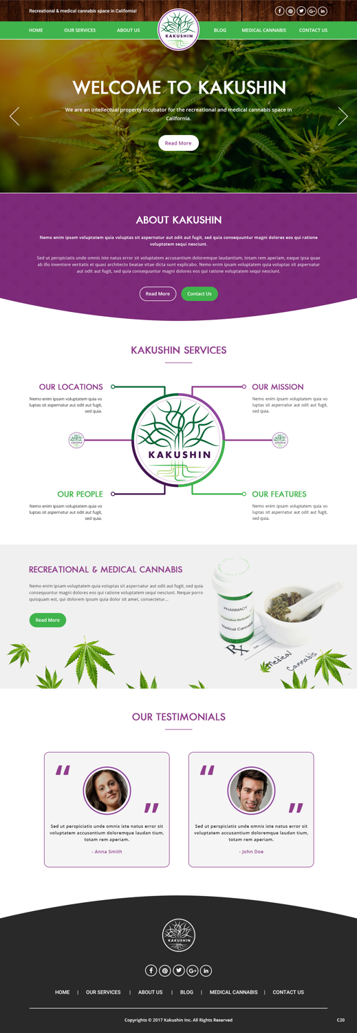 Web Design by pb for Kakushin, Inc. | Design #17061196