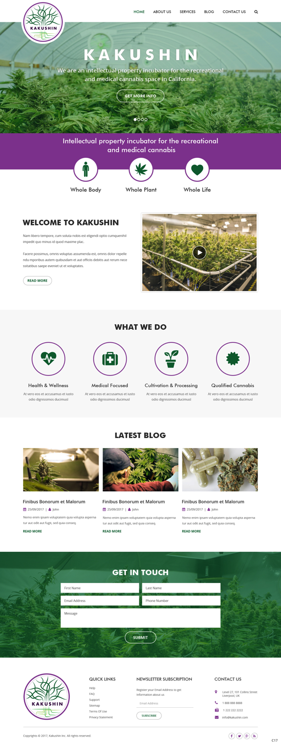 Web Design by pb for Kakushin, Inc. | Design #17061197