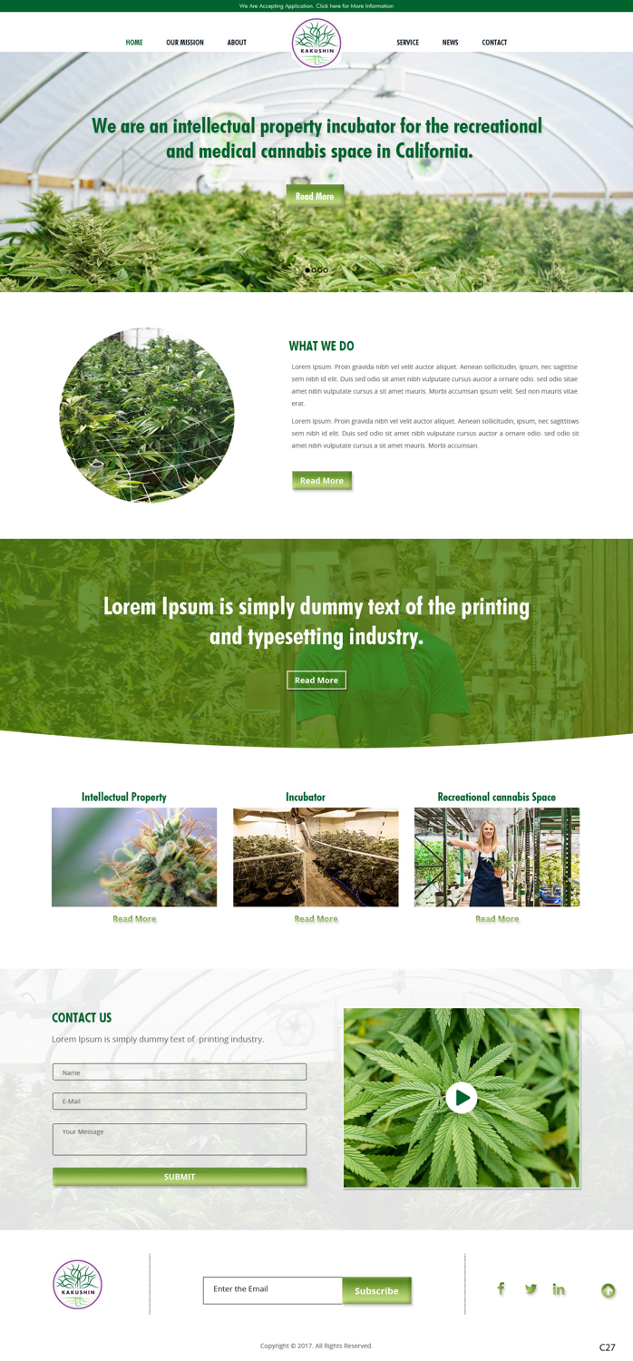 Web Design by pb for Kakushin, Inc. | Design #17061201