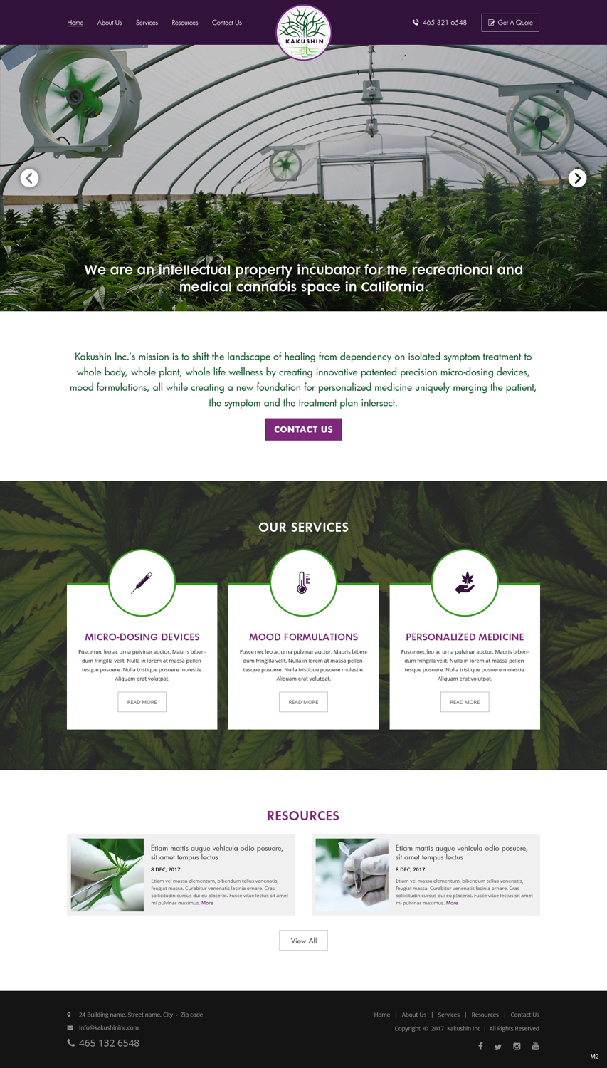Web Design by pb for Kakushin, Inc. | Design #17061203