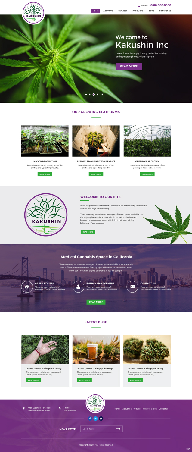 Web Design by pb for Kakushin, Inc. | Design #17061218