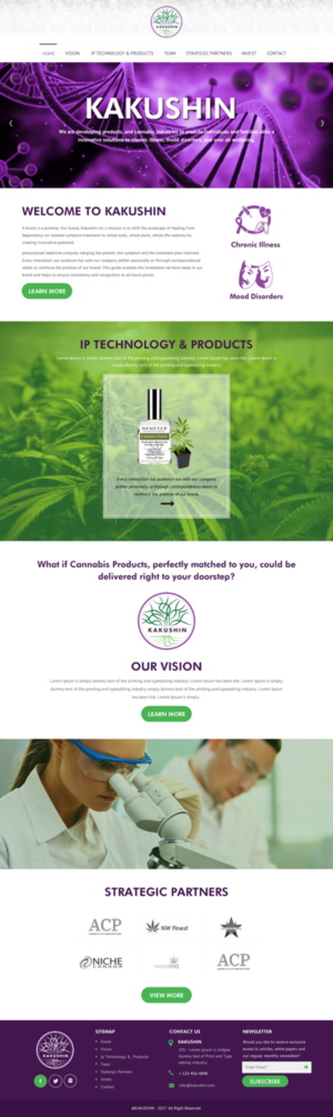 Web Design by rightway for Kakushin, Inc. | Design: #17116684