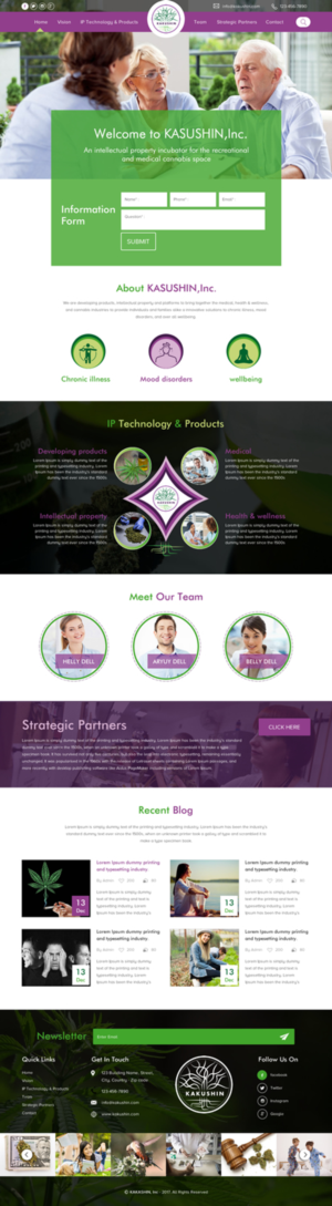 Web-Design von rightway für Kakushin, Inc. | Design: #17116689