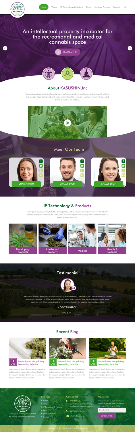 Web Design by rightway for Kakushin, Inc. | Design #17116692