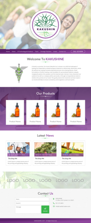 Web Design by rightway for Kakushin, Inc. | Design: #17116702