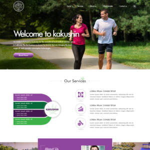 Web Design by AdixDesign for Kakushin, Inc. | Design: #17336733