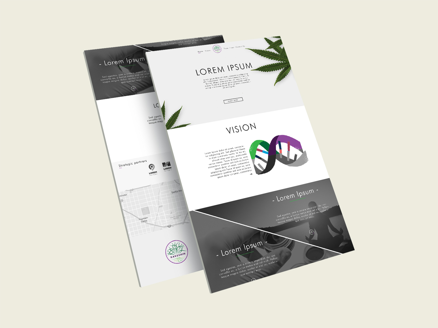 Web Design by FrutlWorks for Kakushin, Inc. | Design #17129550