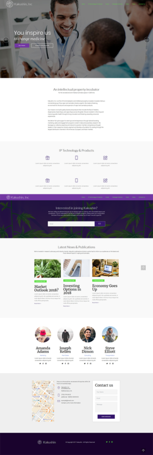 Web-Design von insert name here für Kakushin, Inc. | Design: #17105982