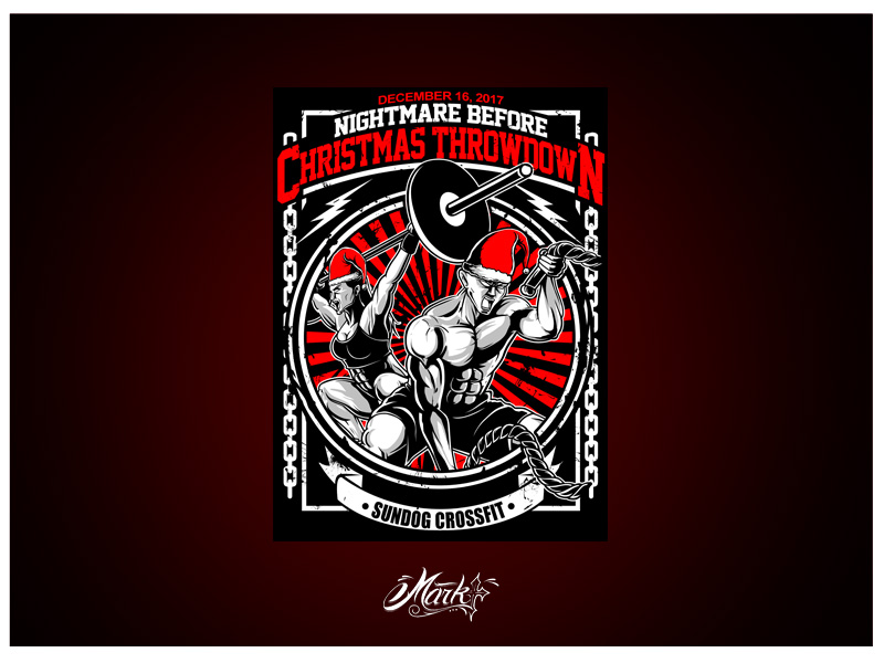T-shirt Design by Mark Tutor for SunDog CrossFit | Design #16980444