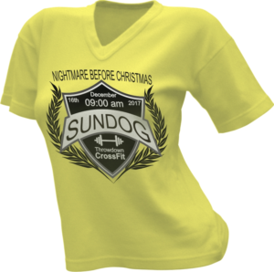Design de T-shirt par Abdul Qayoom pour SunDog CrossFit | Design #16963314