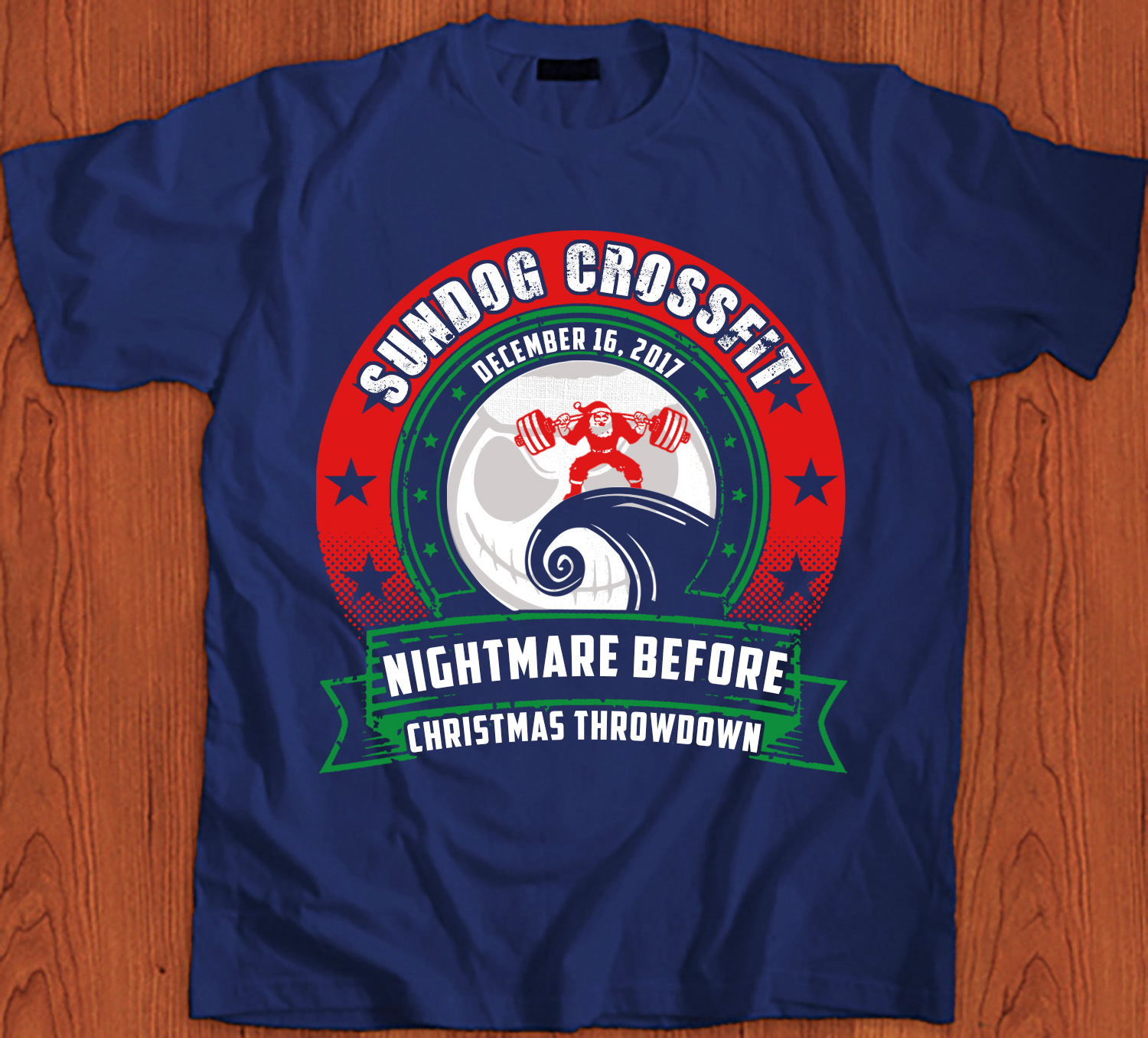 T-shirt Design by creative gravity for SunDog CrossFit | Design #16965166