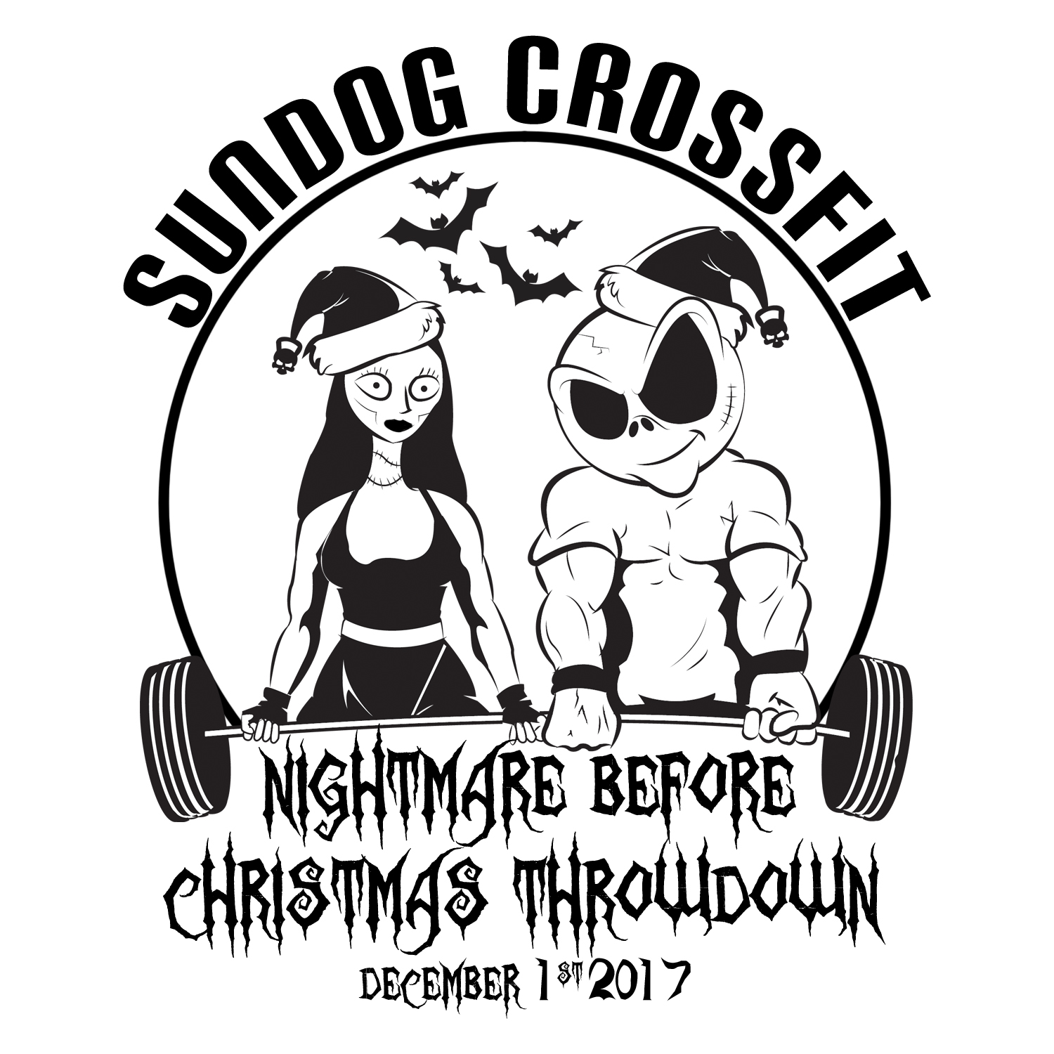 T-shirt Design by JMrozek for SunDog CrossFit | Design #16964772