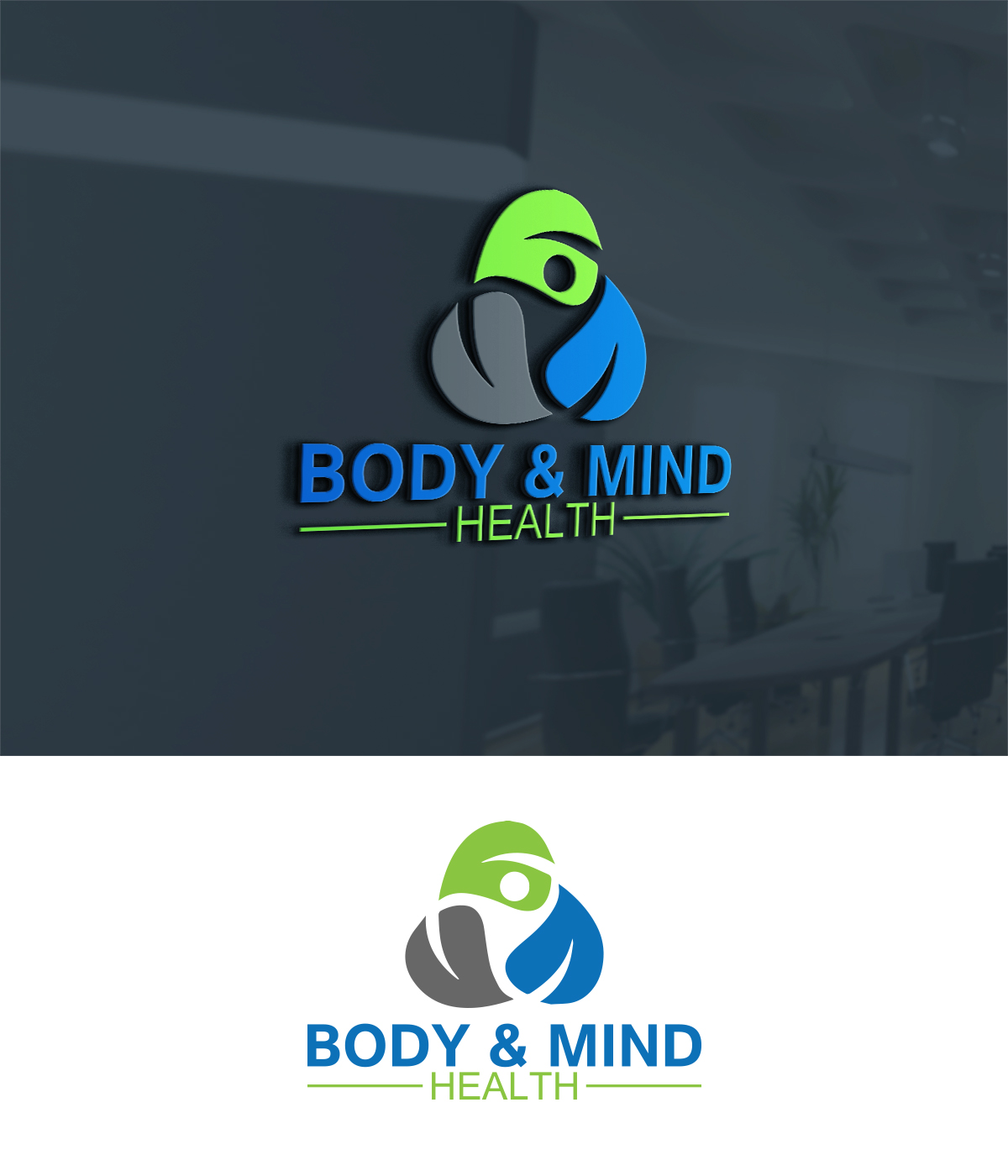 Logo Design by supercreative for Body and Mind Health | Design #16977440