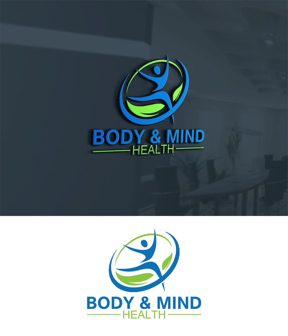 Logo Design by supercreative for Body and Mind Health | Design #16977443
