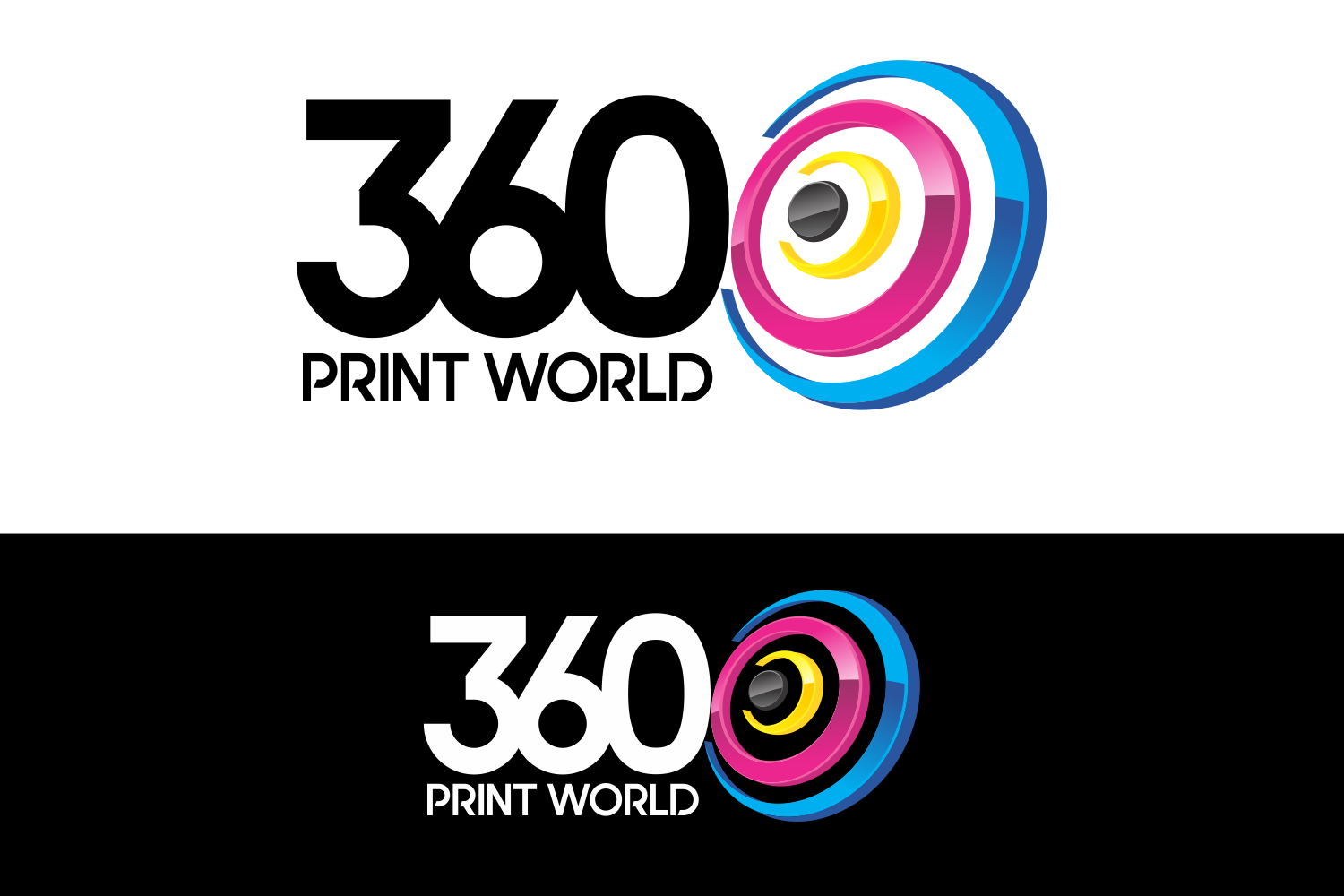Logo Design by Gigih Rudya for 360 Print World | Design #17072986