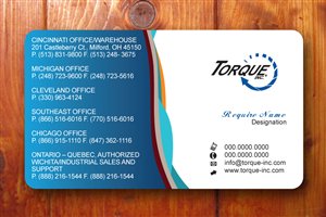 Business Card Design by visual arts