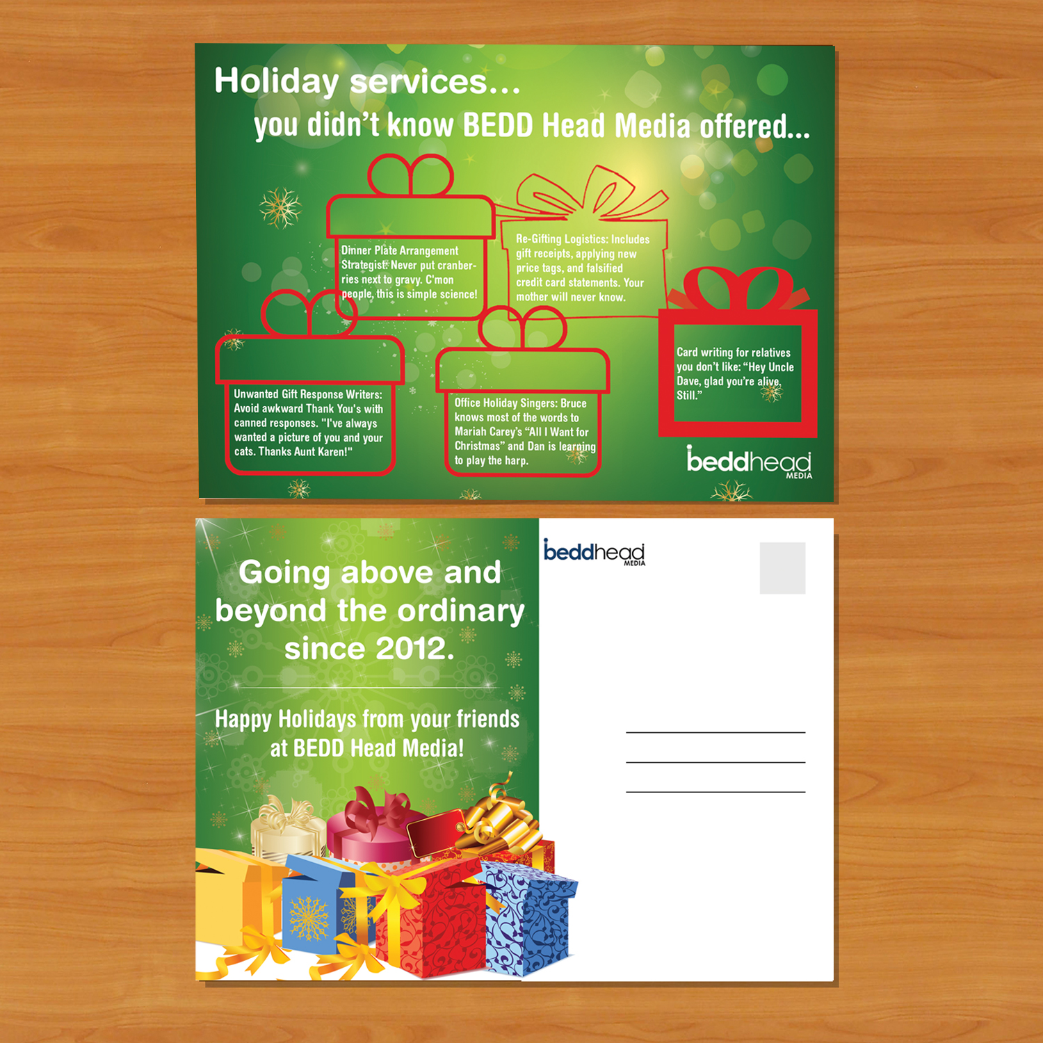 Postcard Design by aspiremedia for this project | Design #16975200