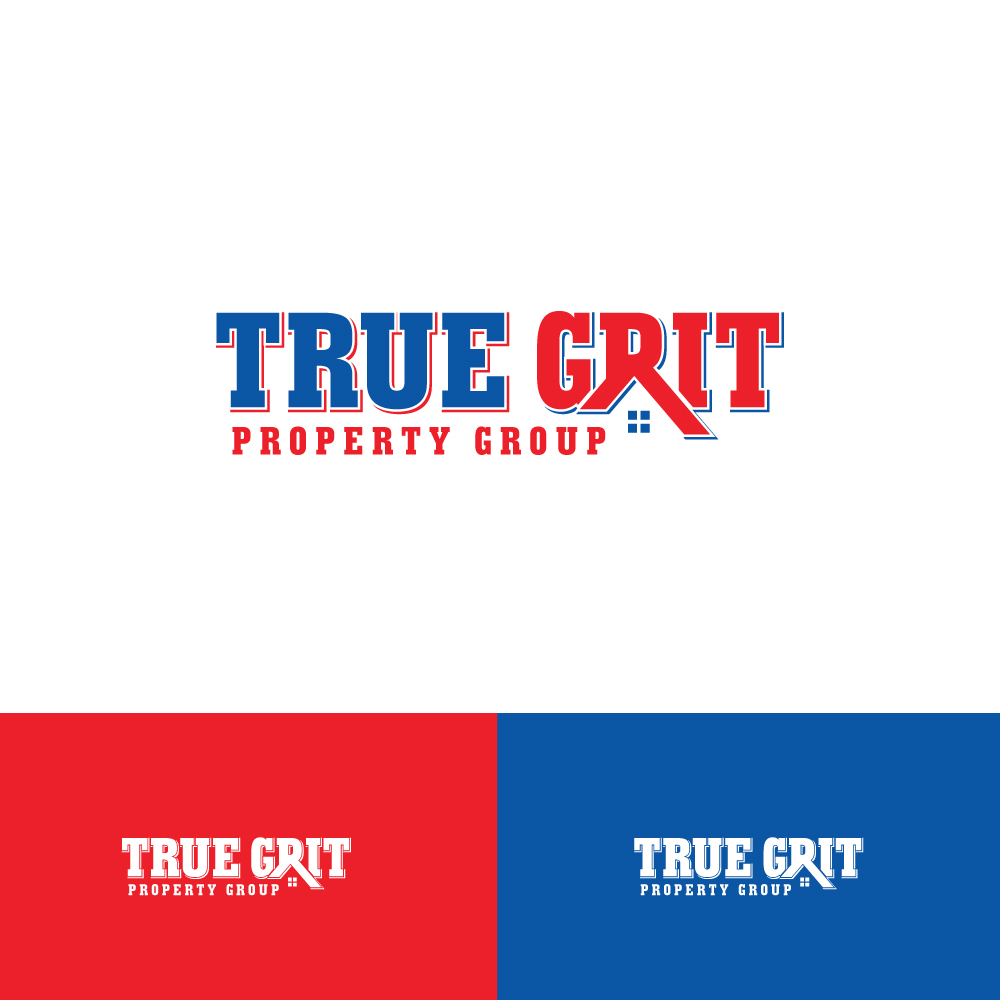 Logo Design by ecorokerz for True Grit Property Group | Design #16953807