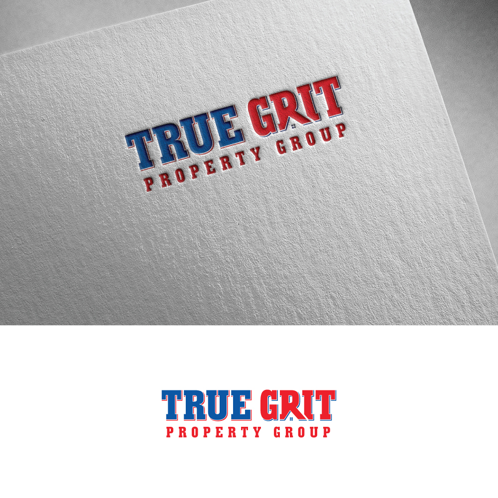 Logo Design by ecorokerz for True Grit Property Group | Design #17042576