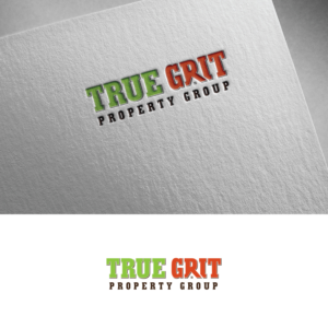 Logo Design by ecorokerz for True Grit Property Group | Design: #17042699