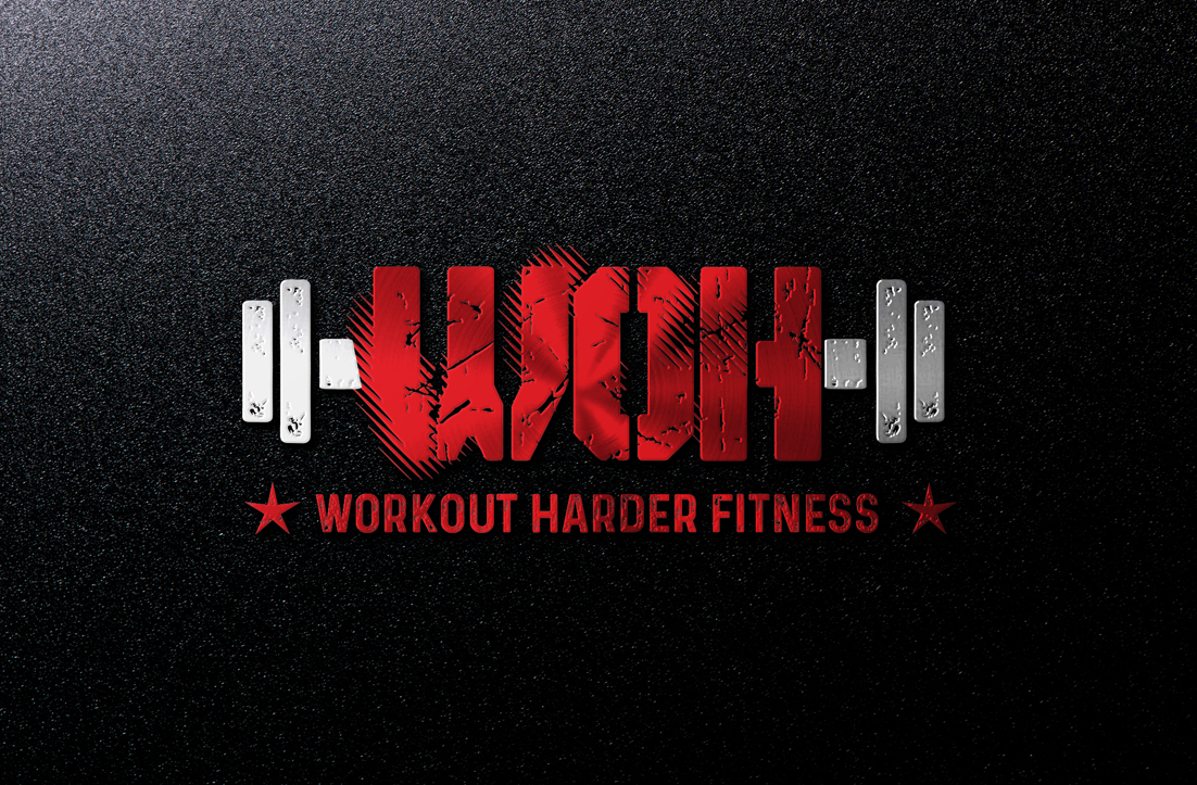 Diseño de Logo por GLDesigns para Workout Harder Fitness | Diseño #16983204