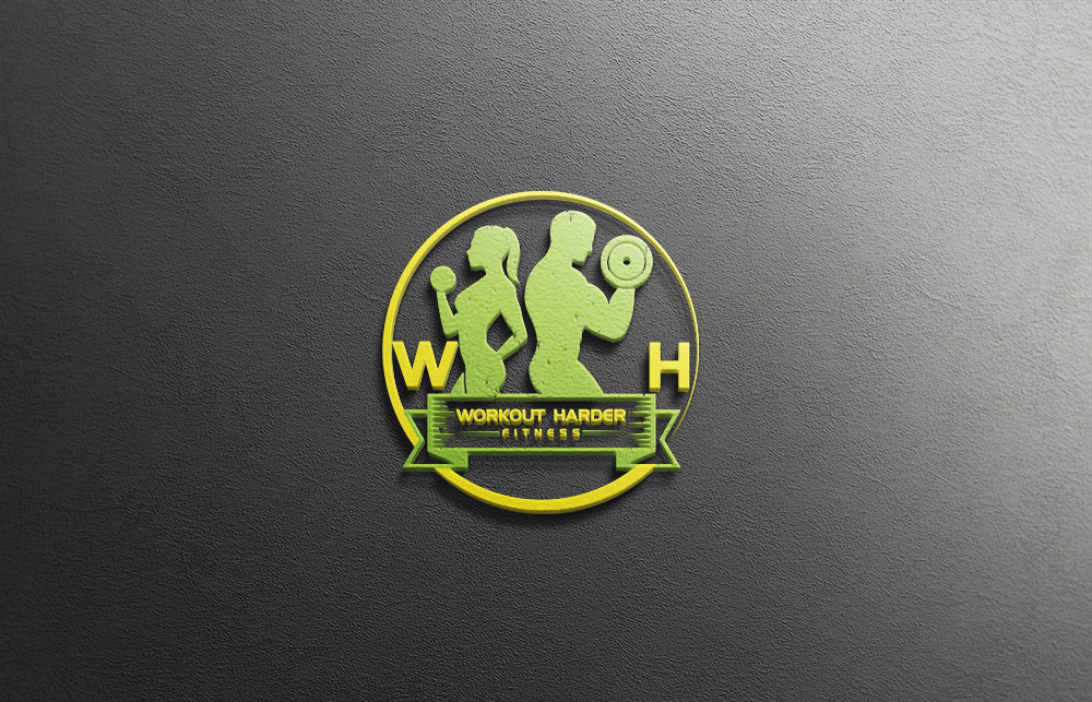 Diseño de Logo por AhmadMohammad para Workout Harder Fitness | Diseño #16992845