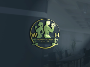 Diseño de Logo por AhmadMohammad para Workout Harder Fitness | Diseño: #16992846