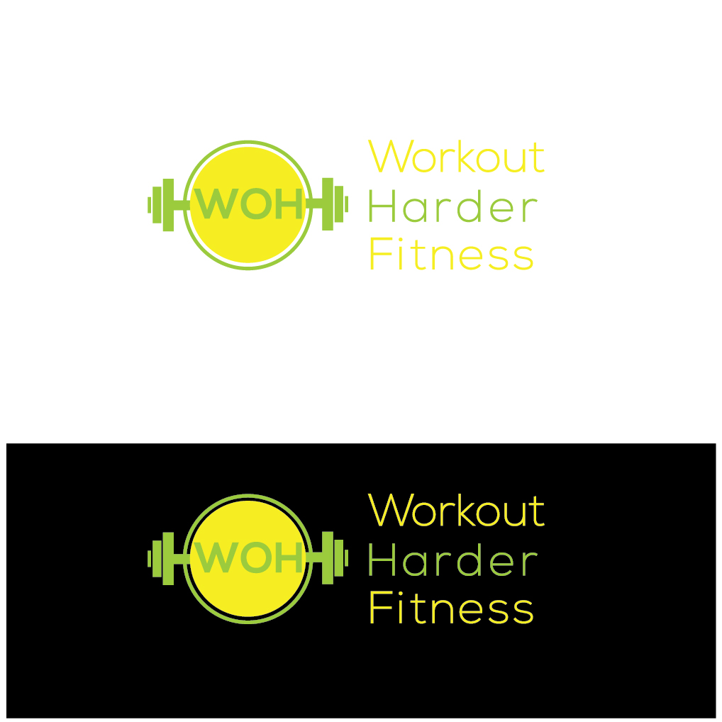 Logo Design by Vlatka for Workout Harder Fitness | Design #16990878