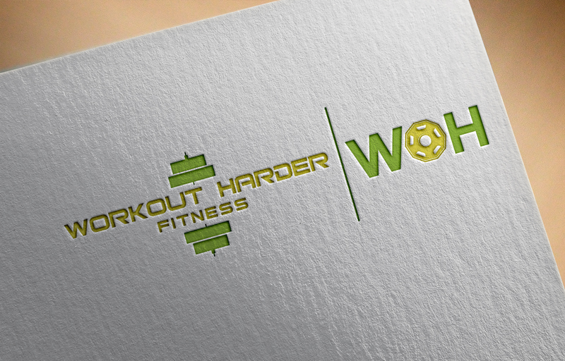 Diseño de Logo por GaryMckinnon para Workout Harder Fitness | Diseño #16998032