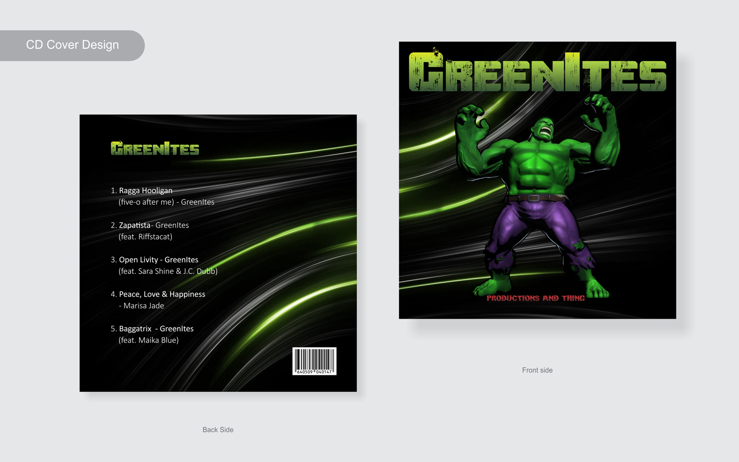 CD-Cover-Design von uk für dieses Projekt | Design #17162558