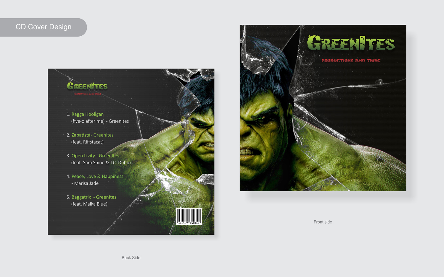 CD-Cover-Design von uk für dieses Projekt | Design #17162559