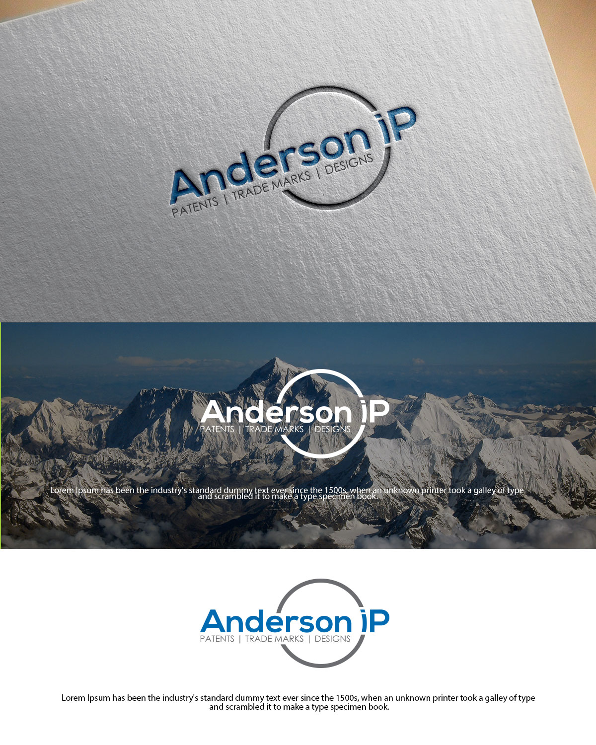 Logo Design by Art creation 2 for Anderson IP | Design #16964509