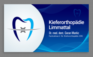 Computer screen desktop background design for dentists orthodontic office PCs | Graphic Design by designhero