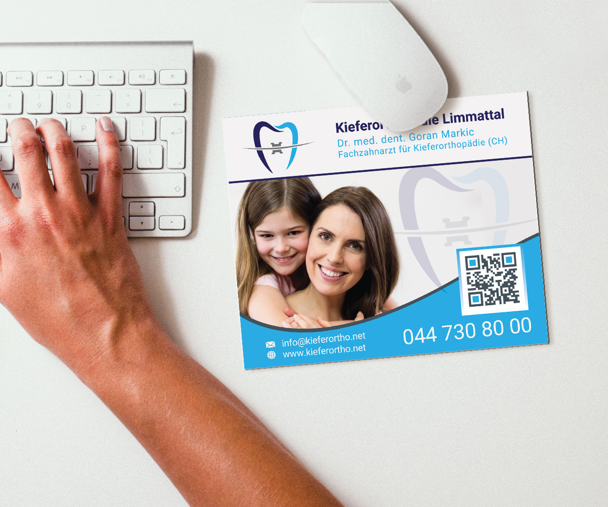Graphic Design by Kristina Andonoff for Kieferorthopädie Limmattal GmbH | Design #17373908