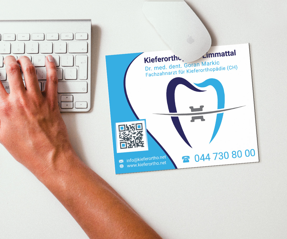 Graphic Design by Kristina Andonoff for Kieferorthopädie Limmattal GmbH | Design #17373909