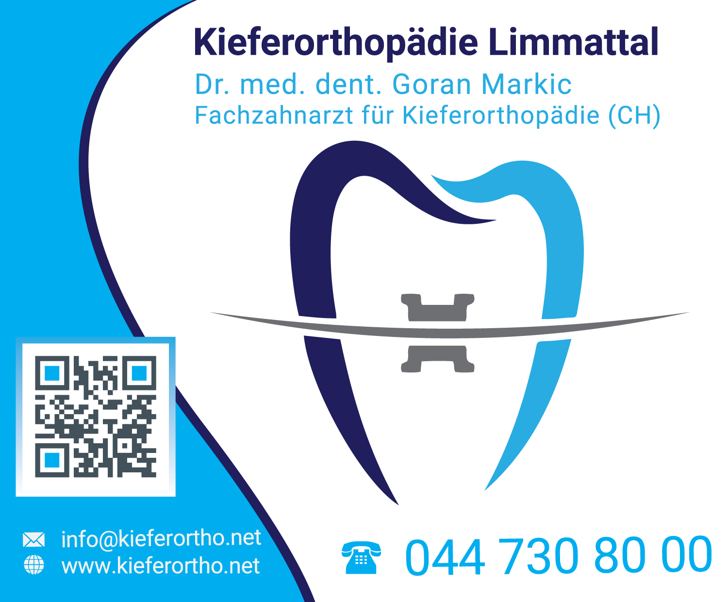 Graphic Design by Kristina Andonoff for Kieferorthopädie Limmattal GmbH | Design #17373910