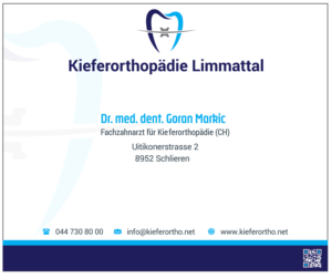 Grafik-Design von Martin Alonso für Kieferorthopädie Limmattal GmbH | Design: #17289707