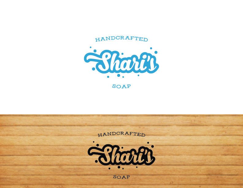 Logo Design by Psych artist for Shari's Handcrafted Soap | Design #16962415