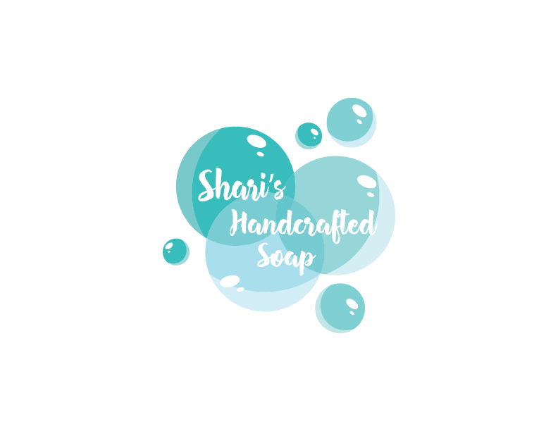 Logo Design by Psych artist for Shari's Handcrafted Soap | Design #16962416