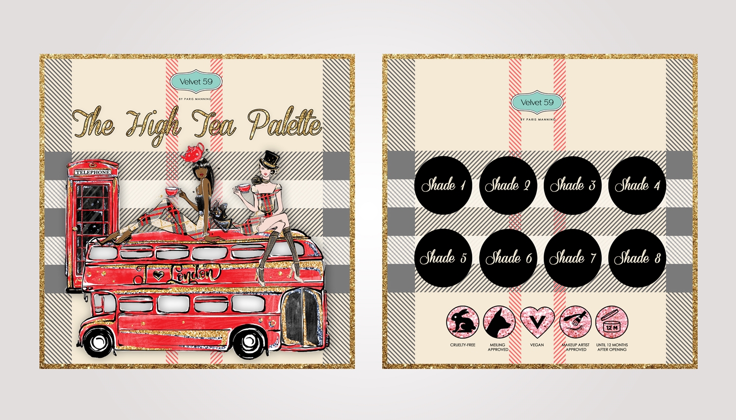 Diseño de Empaque por alexandranique para Velvet 59 by Paris Manning | Diseño #17062148