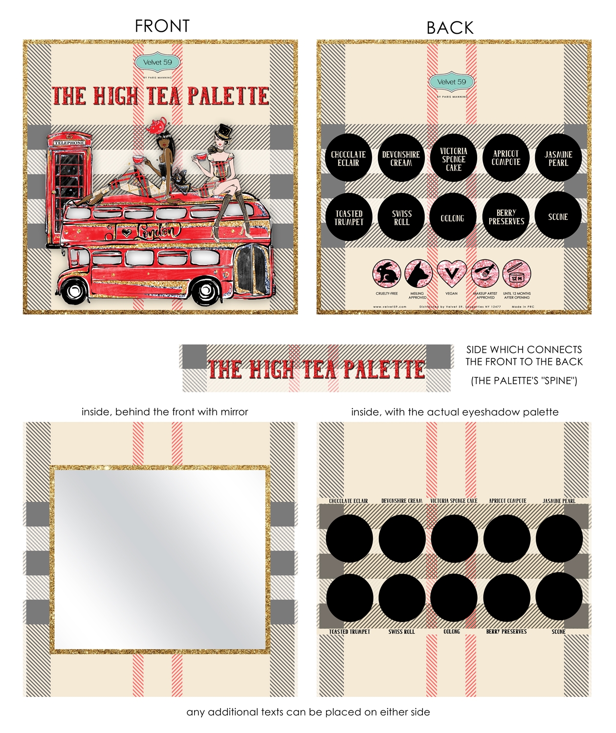 Verpackungs-Design von alexandranique für Velvet 59 by Paris Manning | Design: #17154717