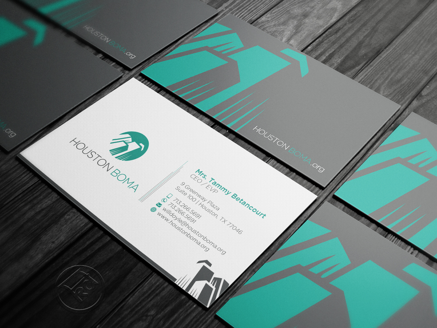 Business Card Design by kreativedhir for Houston BOMA | Design #16969632