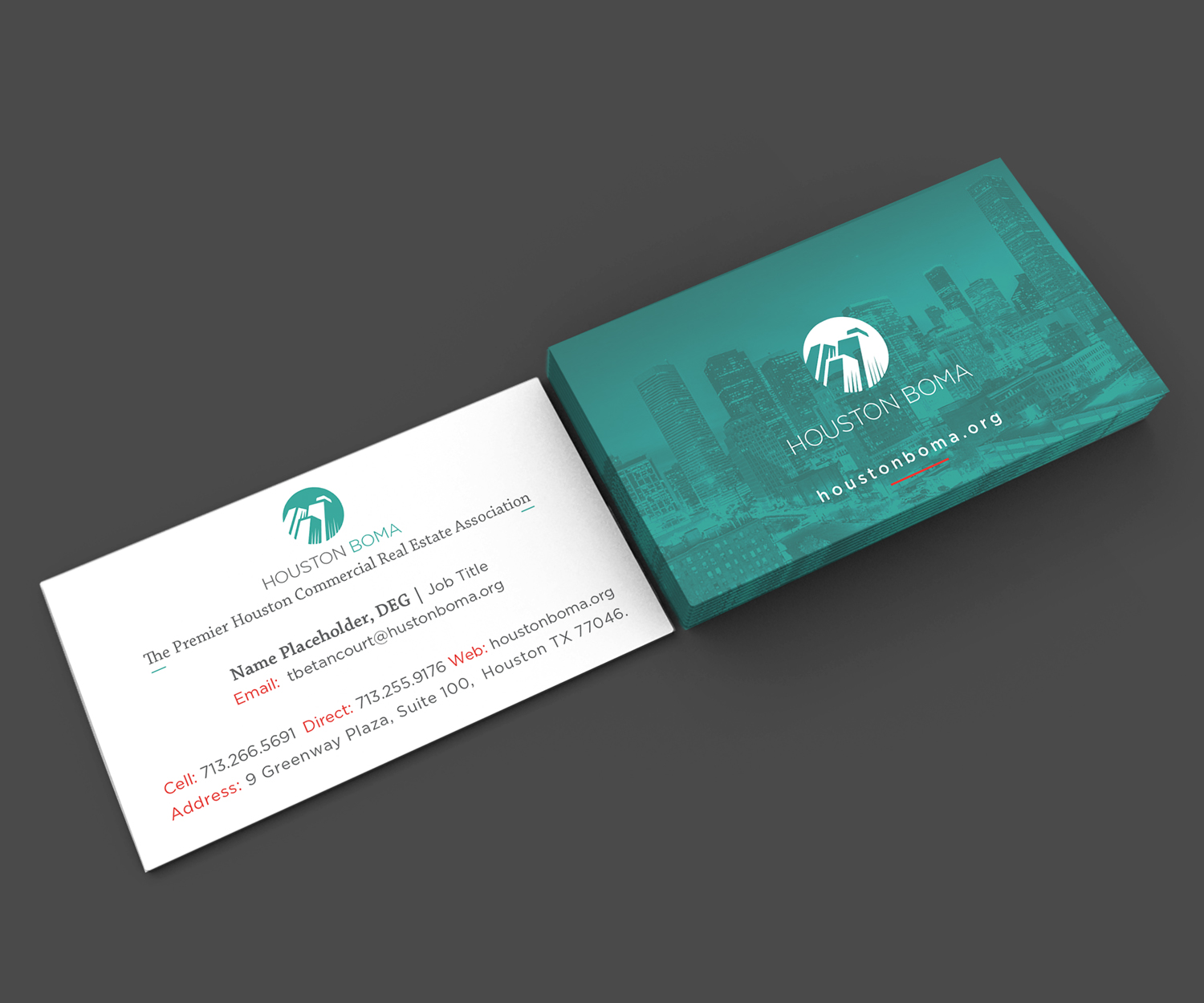 Design de Carte de Visite par Tahmid.G pour Houston BOMA | Design #16984399