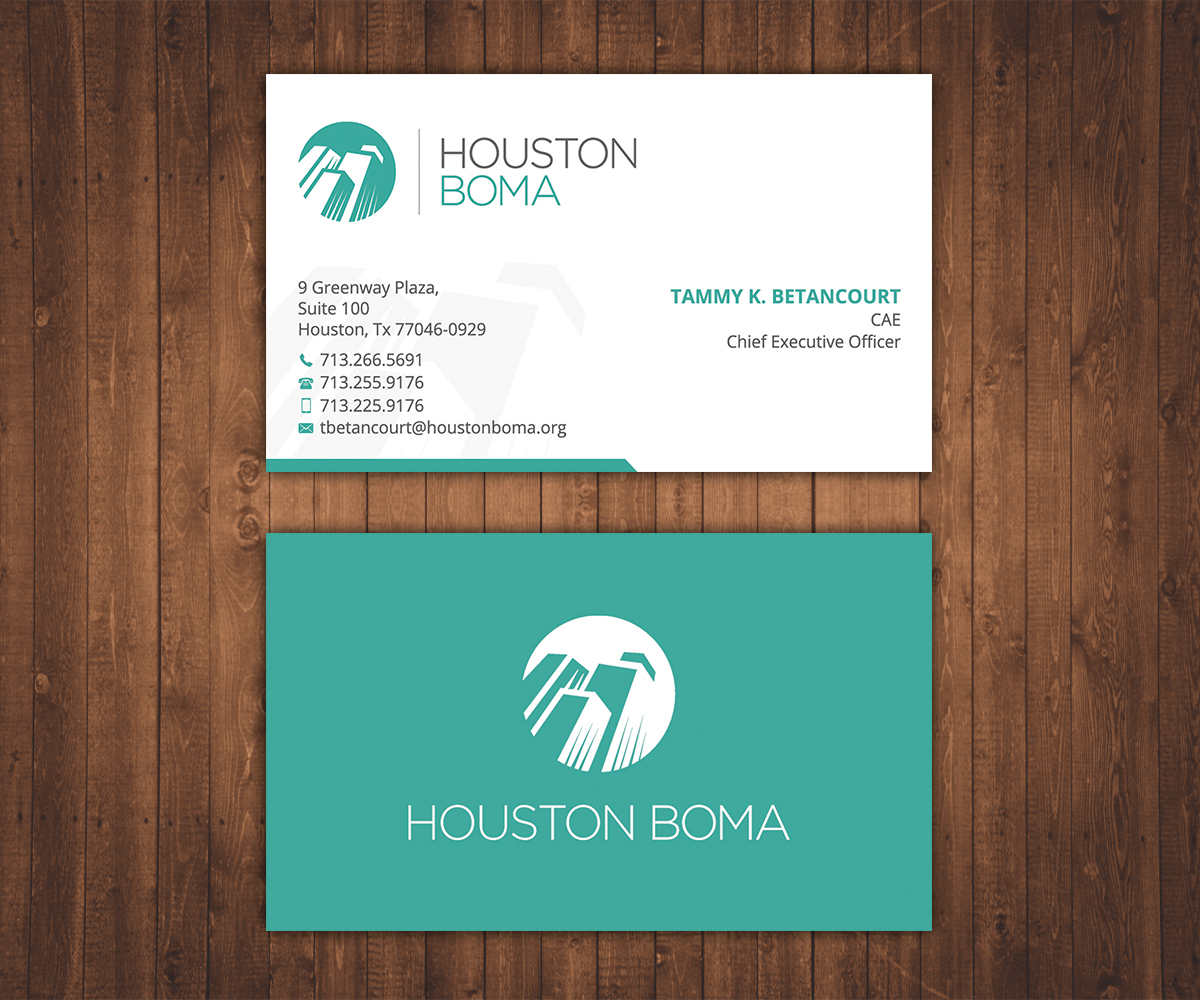 Design de Carte de Visite par Stylez Designz pour Houston BOMA | Design #17016442