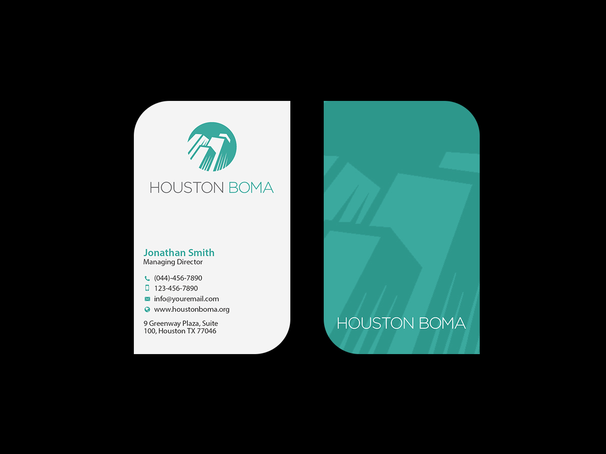 Business Card Design by Creations Box 2015 for Houston BOMA | Design #16977599